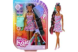 Barbie Totally Hair Doll with Curly Hair