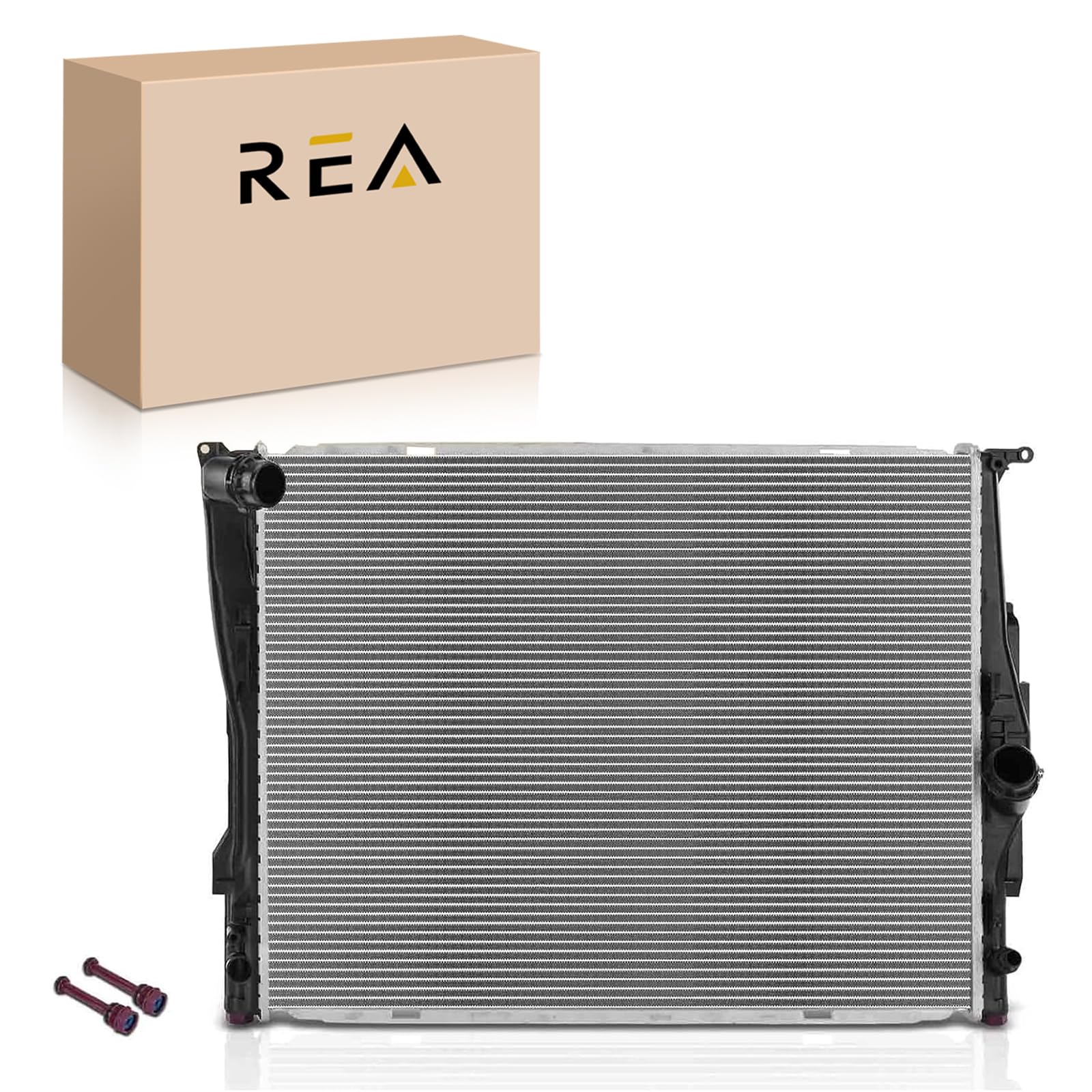 Coolant Radiator Assembly with Transmission Oil Cooler Compatible with BMW 328i 3.0L 2007-2013，328i xDrive 3.0L 2009-2013，325i 3.0L 2006，328i 2.0L 2012-2013，328i xDrive 2.0L 2013 &amp; More 17117542199