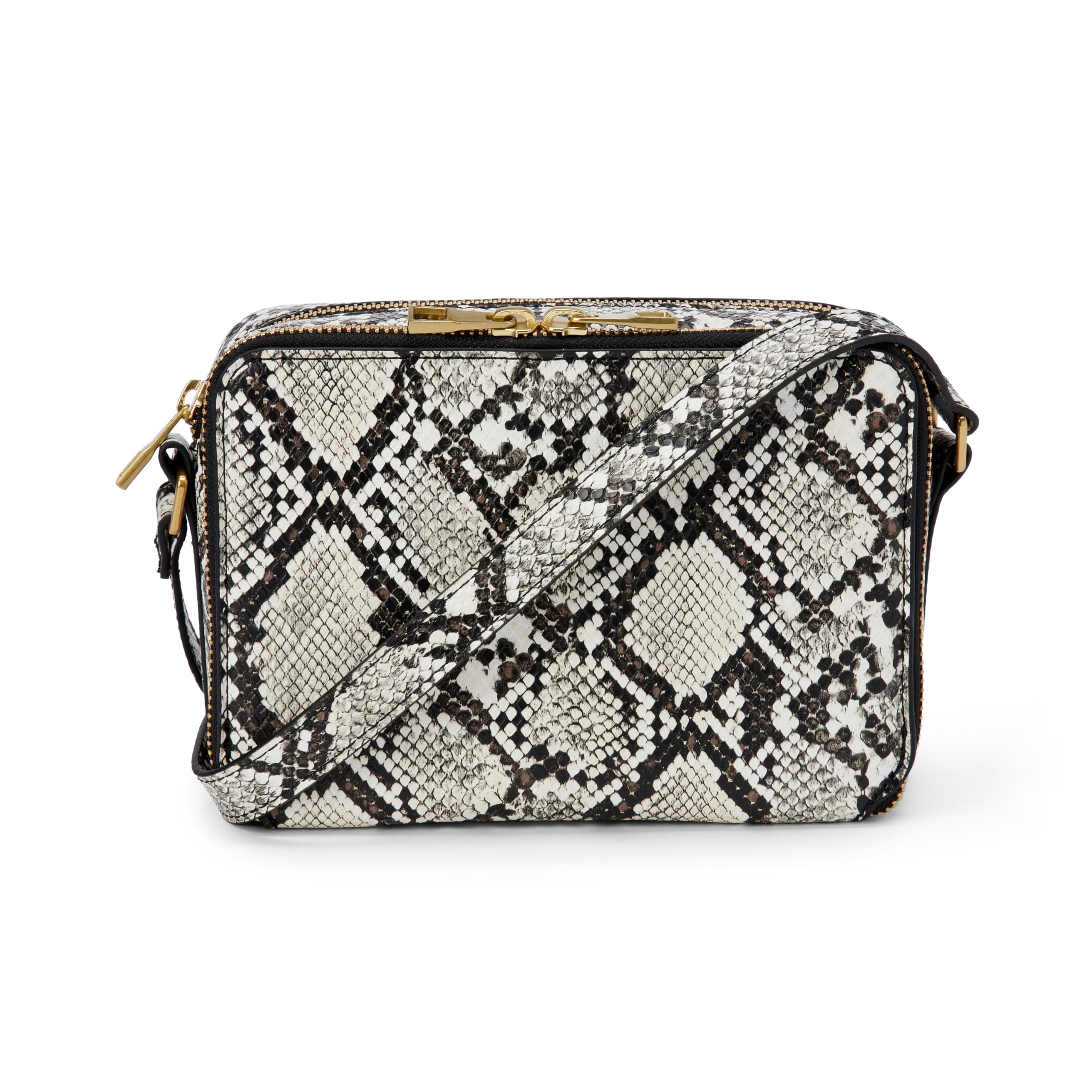Amazon Essentials Women's Crossbody Camera Bag, Snake, One Size