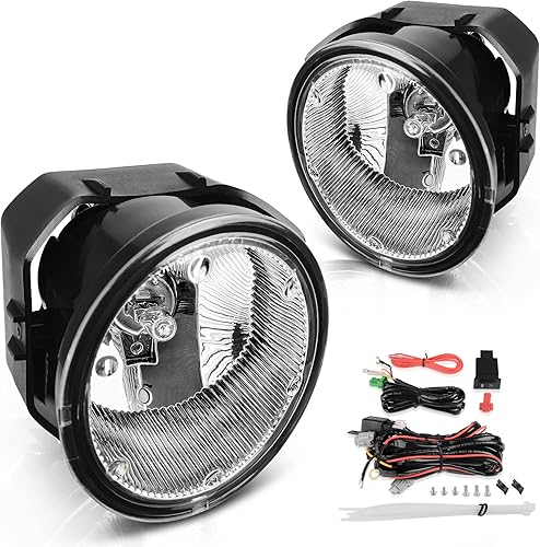 AUTOSAVER88 Luces antiniebla de estilo de fábrica para Nissan Maxima 2000 2001 Sentra 2000-2003 Frontier 2001-2004 Xterra 2002-2004 (Cristales disponible en Yaxa Venezuela