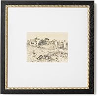 Vista 1 de Petal Lane Antique Wall Decor - Framed Antique Decor - Make Your Own Gallery Wall Frame Set - Dark Academia Wall Decor - Canvas Wall Art with