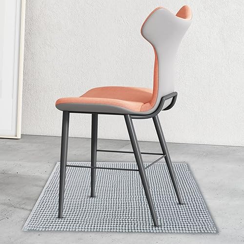 Miniatura 4 de Tapete de baño, felpilla de lujo, súper suave, absorbente, antideslizante, de secado rápido, tapete de baño con parte trasera de goma lavable a