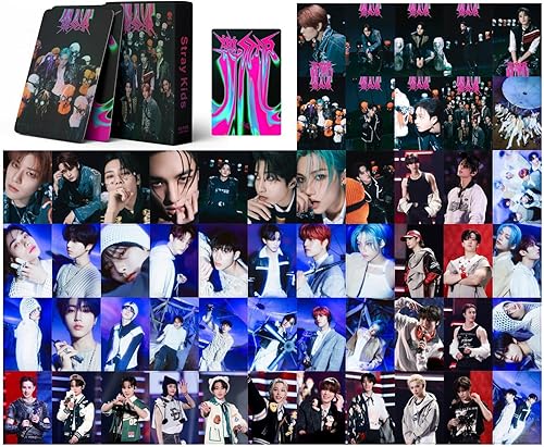 Miniatura 2 de KPOP Stray Kids Rock Star LOMO - Juego de tarjetas fotográficas de regalo para fanáticos, decoraciones de fiesta, Hyunjin Felix Bangchan Han (110