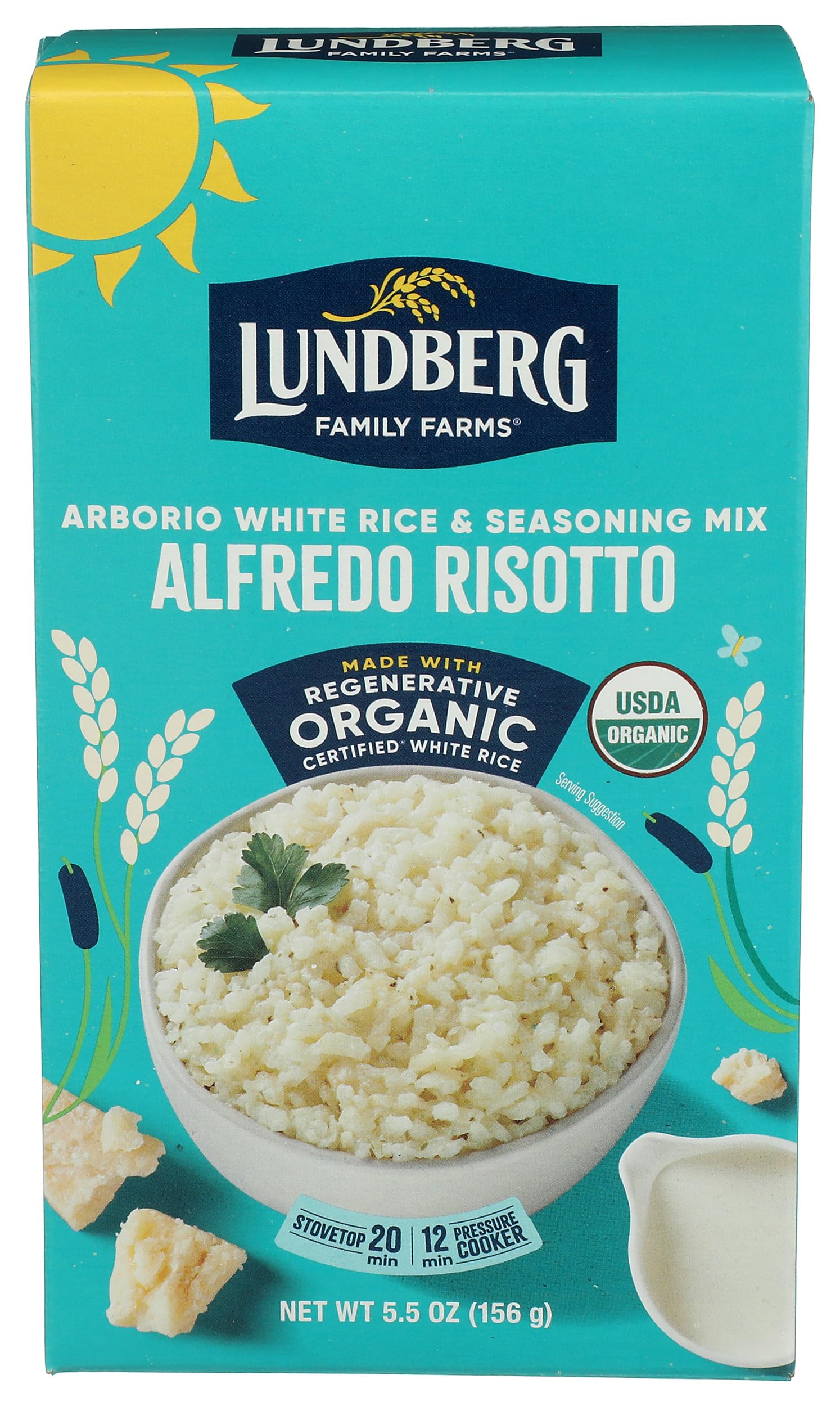 Lundberg Risotto, Organic Alfredo, 5.5 oz