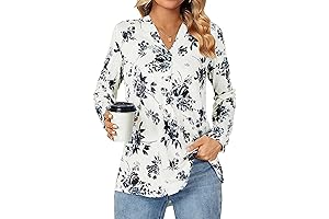 Stylish and Professional Women's Casual Work Blouses