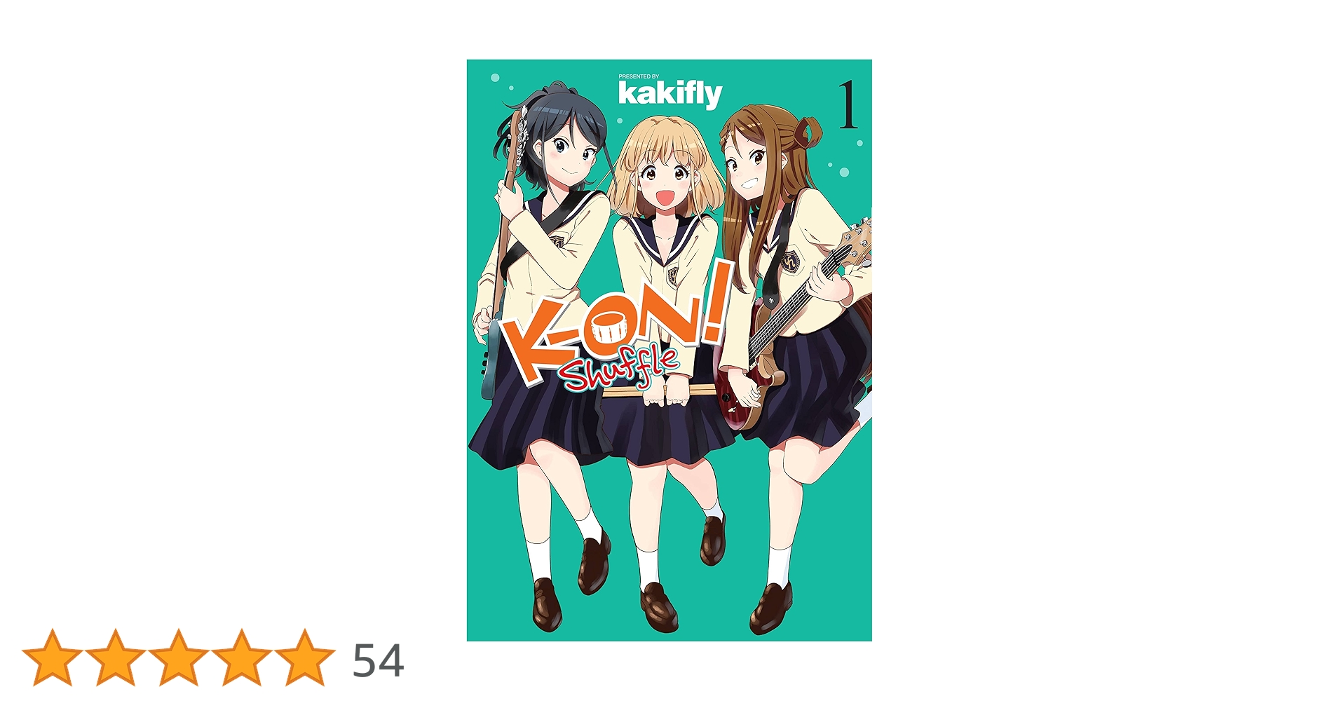 新品　kakifly K-ON!, Vol. 1 &2&3 英語版 けいおん 新品 kakifly K-ON!, Vol. 1 &2&3 英語版 けいおん - メルカリ