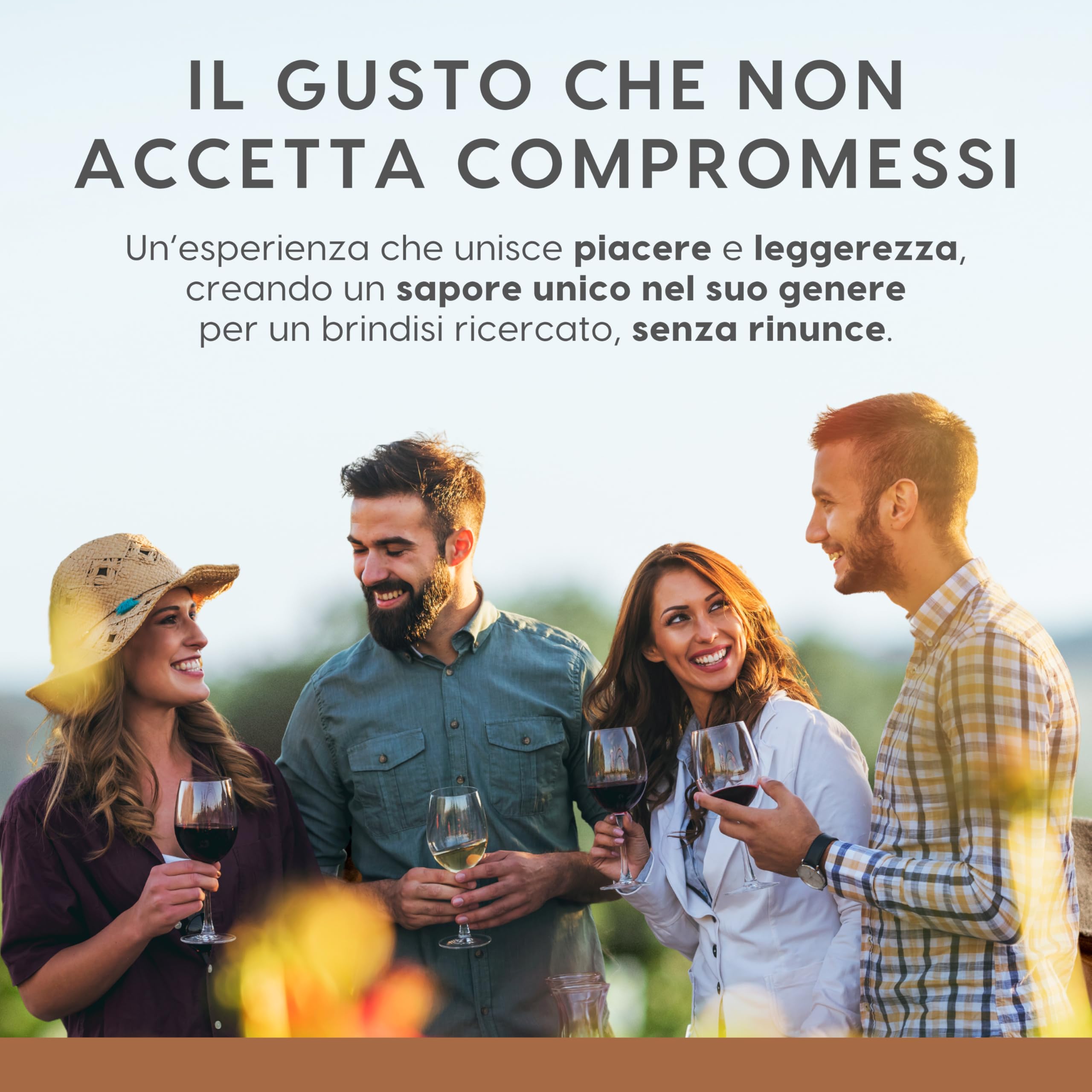 ALTERNATIVA Rosso Dry Analcolico 0.0% - Dealcolato Italiano Senza Alcol - Ideale per Celebrazioni e Regali - Confezione da 6 Bottiglie da 750ml Alcool Free