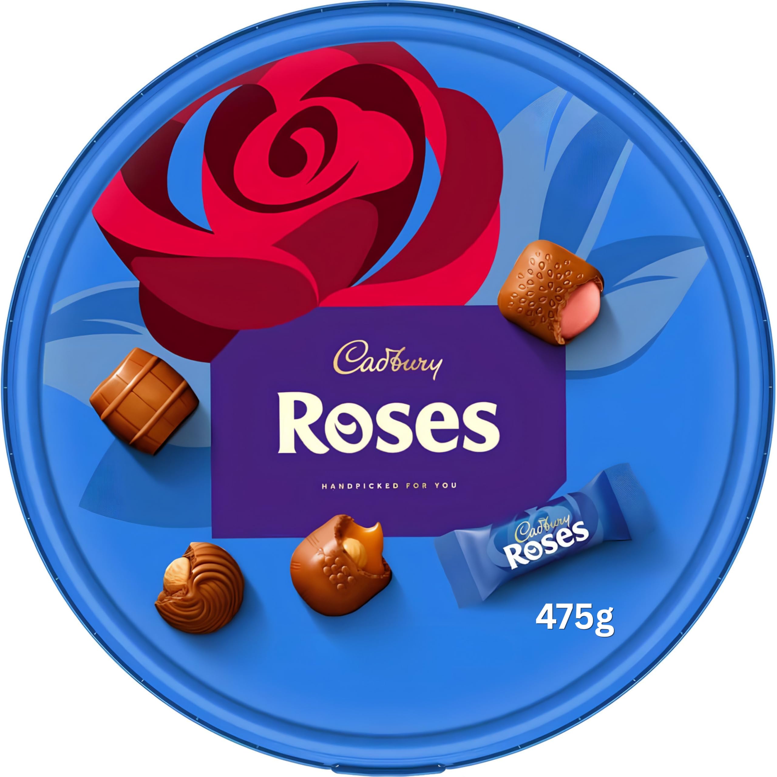 Cadbury Roses tub 550g Chocolate (Pack of 1)