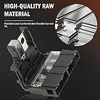 Vista 5 de 24380-79913 Fusible de batería 24340-7F000 Abrazadera de terminal de batería positiva para 350Z 2003-2009 NV200 2013-2022 para FX35 FX45 2003-2008