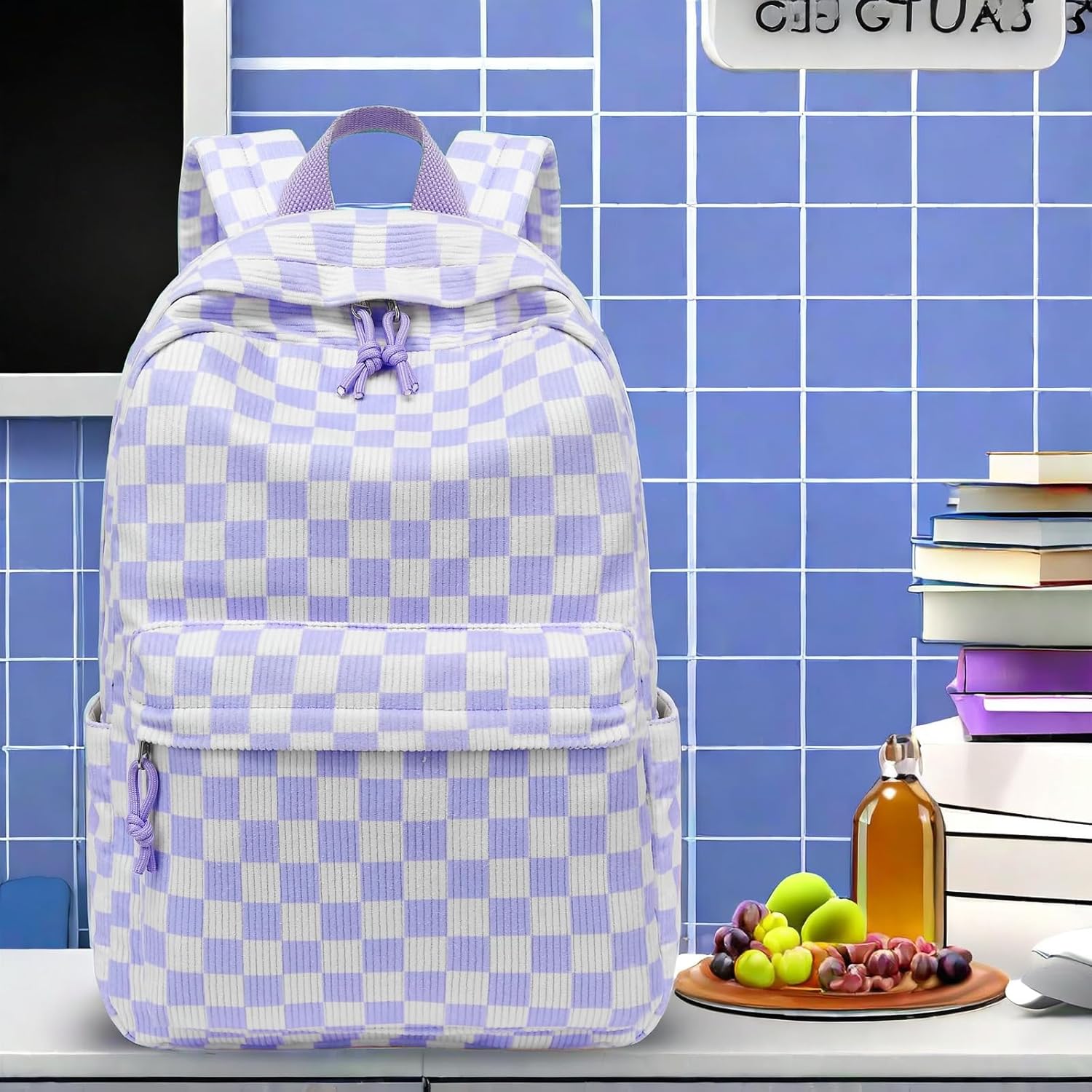 LEDAOU School Backpack for Teen Girls Elementary Middle School Bookbag Kids Backpacks Women Laptop Backpack Travel Daypack - Image 8