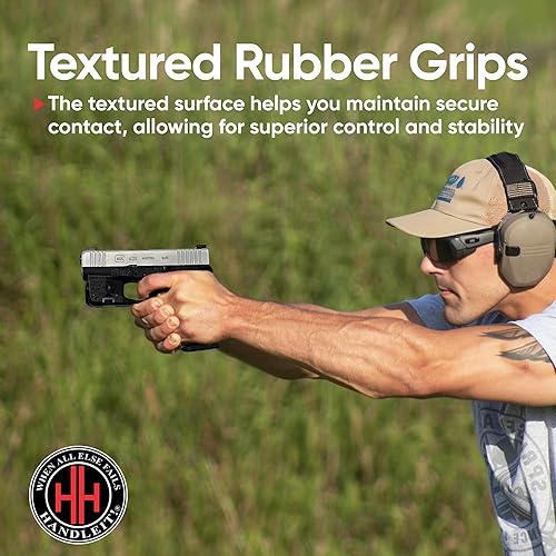 Miniatura 7 de Handleitgrips Handgun Grip Tape Compatible with Glock 43x and Glock 48 - Rubber Pistol Grip Wrap Tape, Easy Install Accessories, Veteran Owned, Made