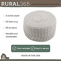 Vista 4 de Rollo de red para carne, tamaño 28 – calcetín de jamón red elástica para carne de carnicero, red de carne, rollo de 50 pies