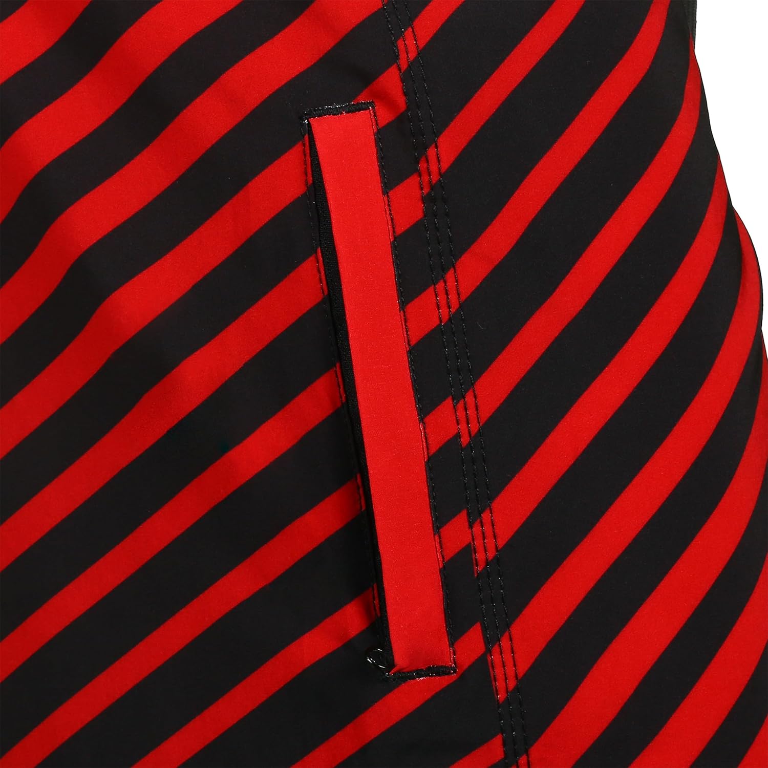 NBA Men's Stripes Poly Board Shorts