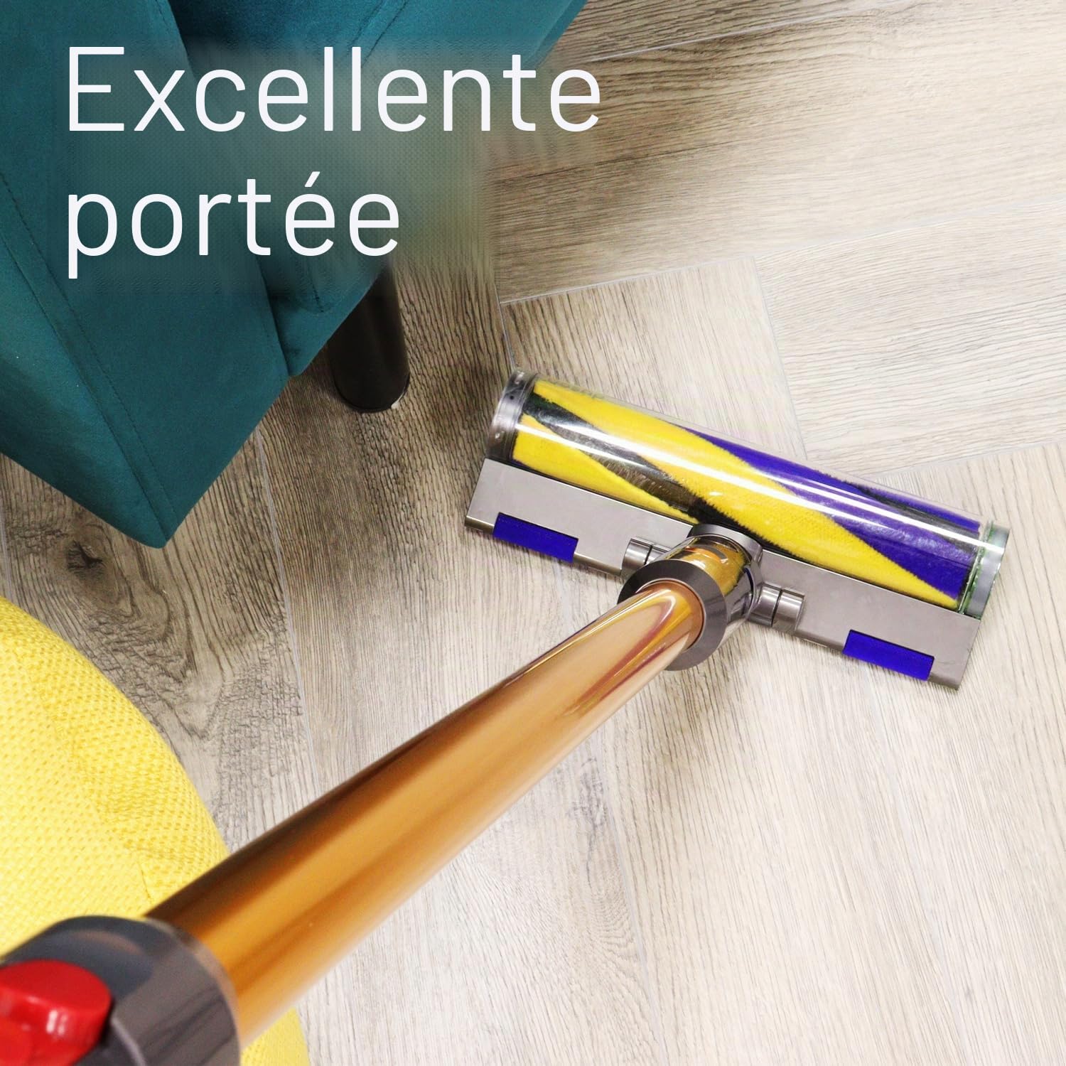971518-10 Tube d'extension doré pour aspirateur Dyson V12 Detect Slim Series