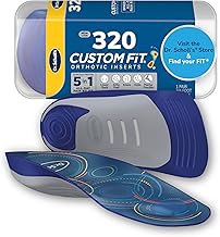 Dr. Scholl’s Custom Fit Orthotics 3/4 Length Arch Support Shoe Inserts - Plantar Fasciitis Relief Insoles for Men and Women, Immediate All-Day Total Lower Body Pain Relief, FSA HSA Eligible, CF320