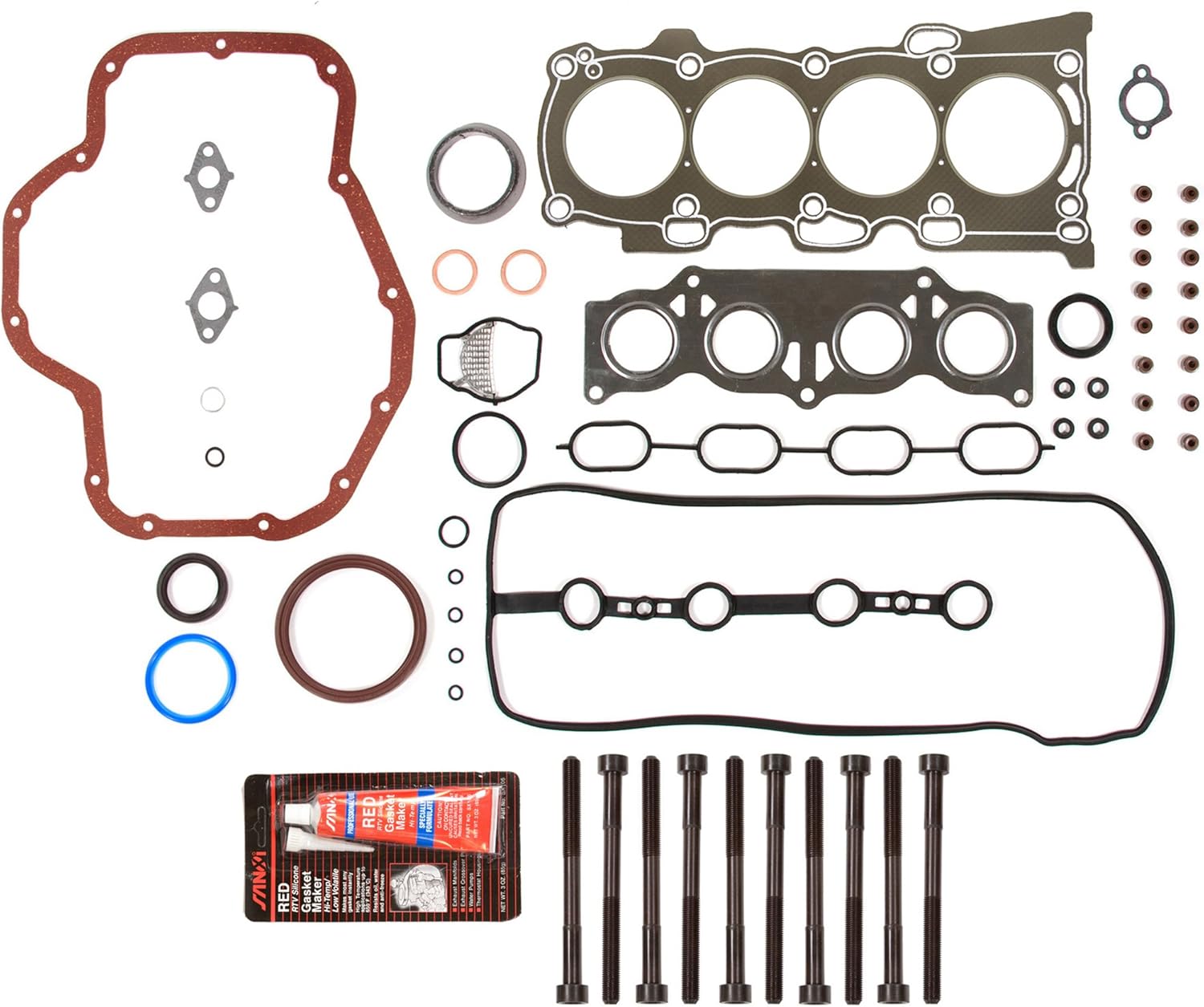 Evergreen FSHB2040G Full Gasket Set Head Bolt