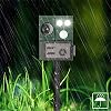 Ultrasonic Deer Repeller - Solar Powered Motion Sensor Device, Waterproof Animal Deterent, Multi Frequency Alert System | Outdoor Peest Contrrol Tool For Lawn Orchard Garden Courtyard Protection Use