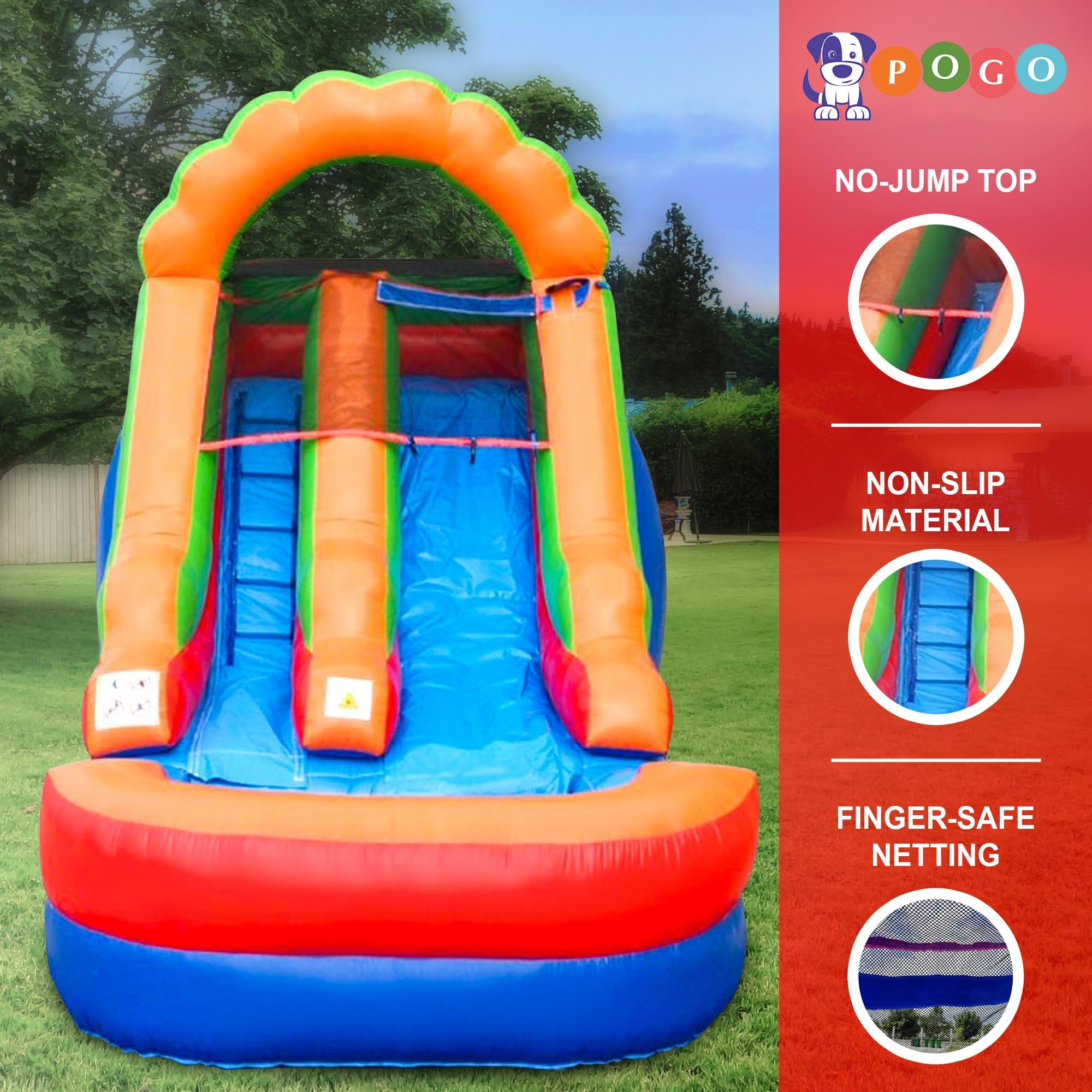 Water Bounce House Hapcap Inflatable Commercial Water Slide Bounce