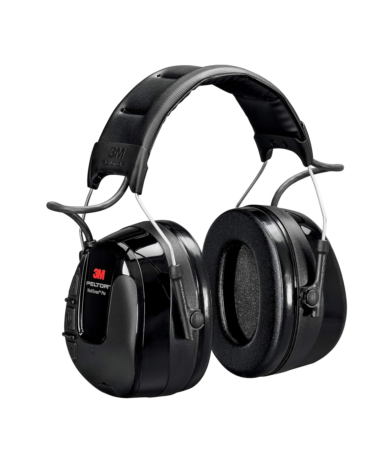3M 00078371670863 Peltor Worktunes Pro AM/FM Radio Headset, Capacity, Volume, Standard, Black