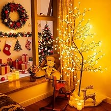 CCLIFE Indoor Light Tree 180 cm, LED Lamp with Memory Function, Cherry Tree Lighting, Warm White, IP44, 240 LED Tree with Lights