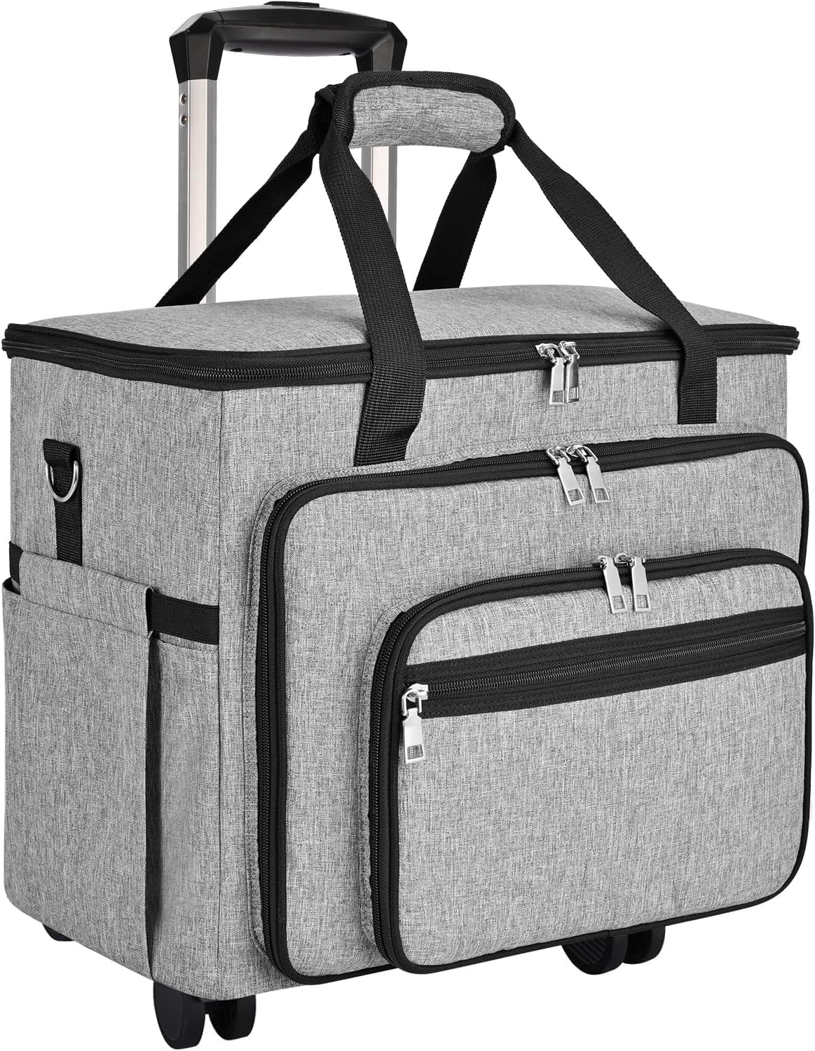 Bolsa para profesores con ruedas y plataforma desmontable multifuncional 5