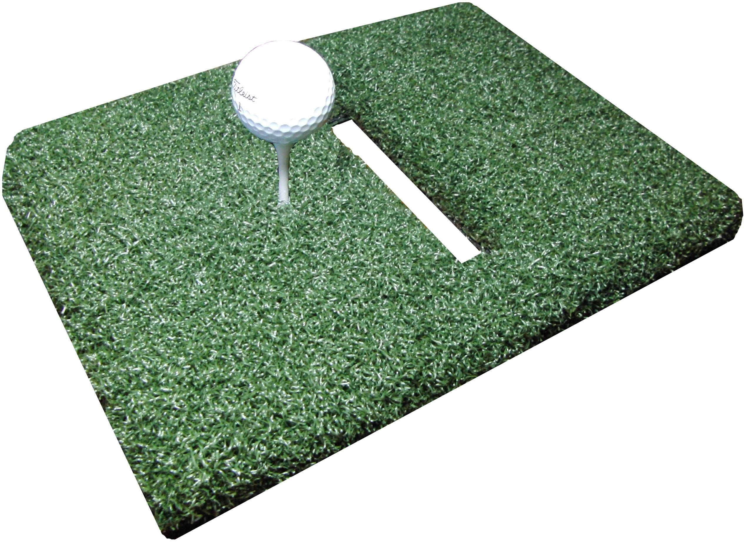 PREMIUM PRO TURF Replacement Turf Top for Optishot Hitting Mats for The Golf Simulator Sensor - Holds A Wooden Tee