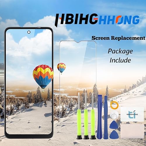 Miniatura 7 de 6.5 pulgadas para Motorola Moto G 5G 2022 XT2213-3 Reemplazo de pantalla para Motorola Moto G 5G 2022 Pantalla LCD táctil digitalizador Asamblea con