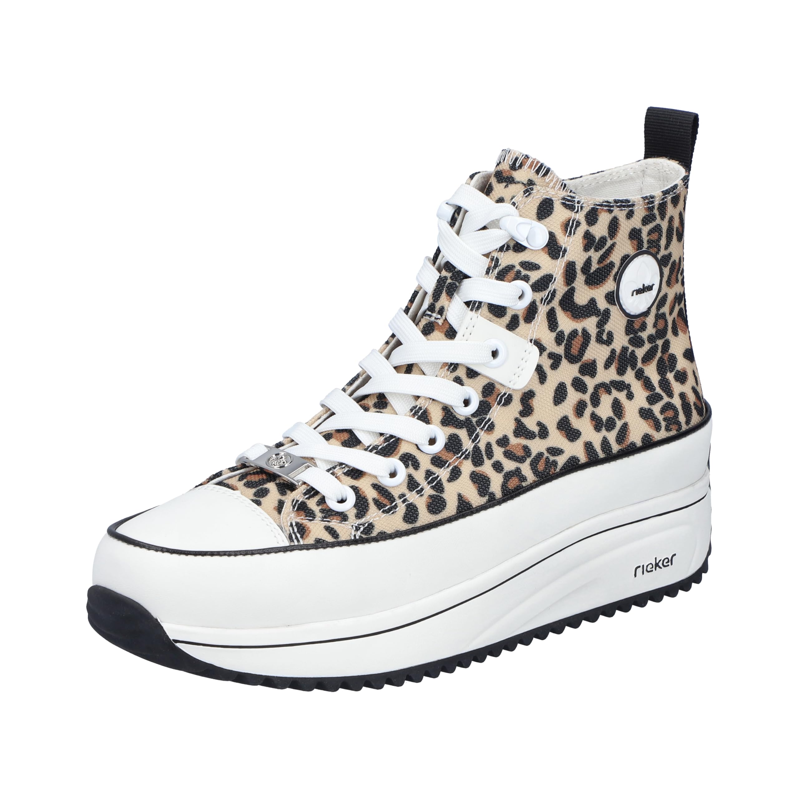 Rieker Women's 90010 High Trainers, Multicoloured, 8 UK