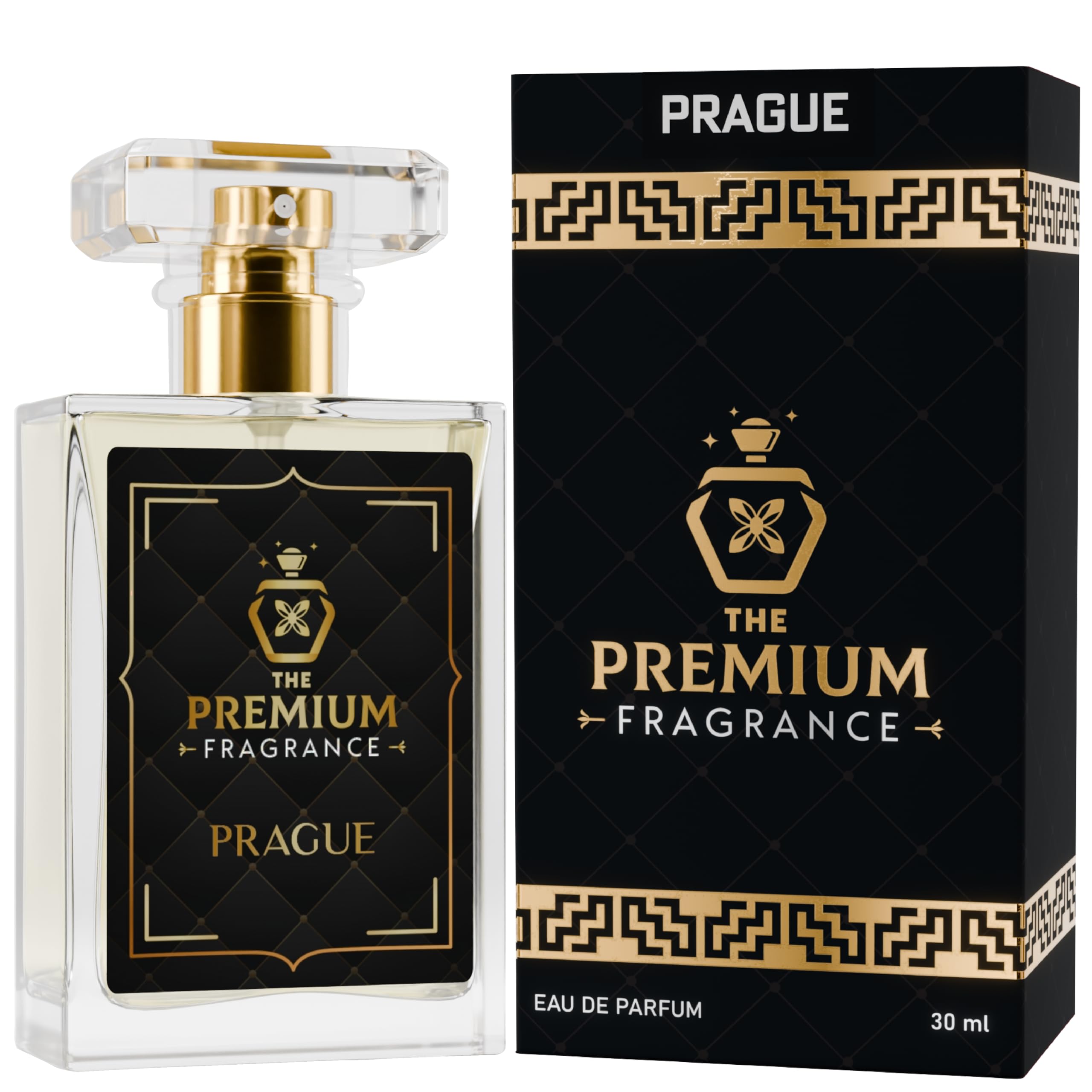 Inspired By Amber Aoud | Long Lasting Eau De Parfum Spray for Women & Men | Floral & Refreshing Scent | Unisex Perfume - PRAGUE (30 ml)