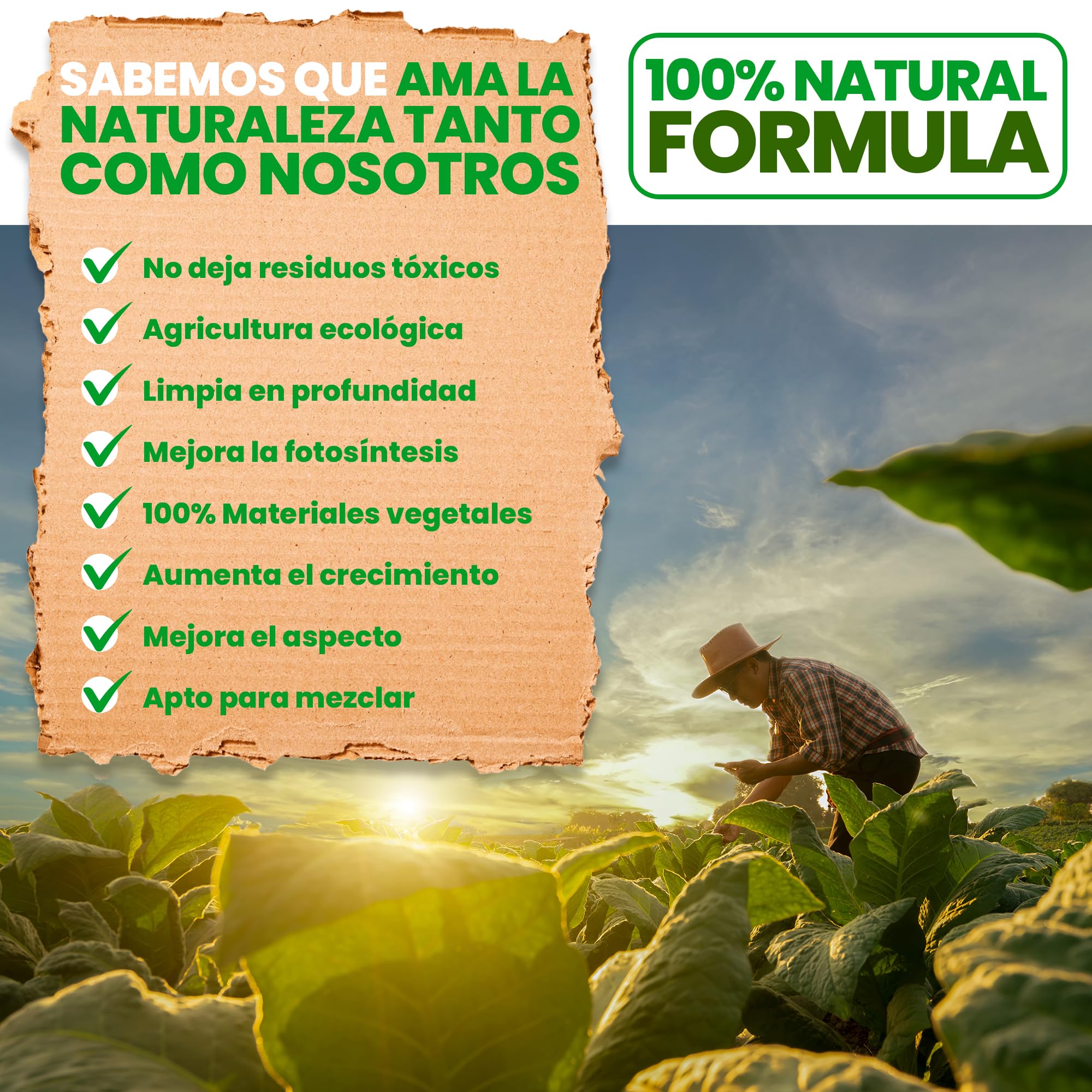 Aceite de Neem Solucion Natural para Plantas de Interior y Exterior, Jardin, Arboles Frutales, Huerto. Triple Accion: Enraizante, Repelente e Insecticida (5000 ml)