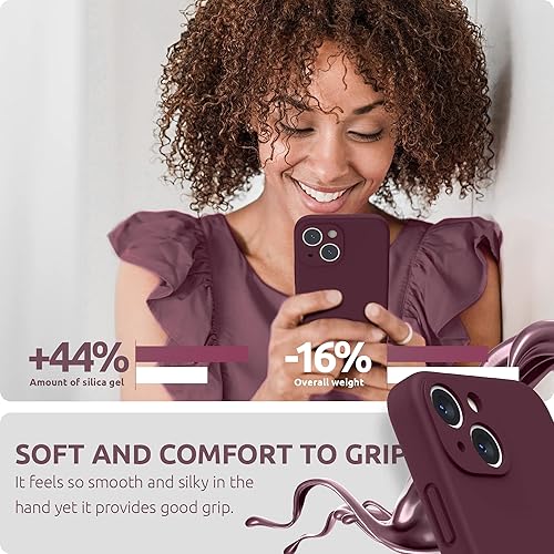 Miniatura 95 de SURPHY Compatible con iPhone 13 Mini Funda con Protector de Pantalla, (Protección de Cámara y Forro de Microfibra Suave) Funda de Teléfono