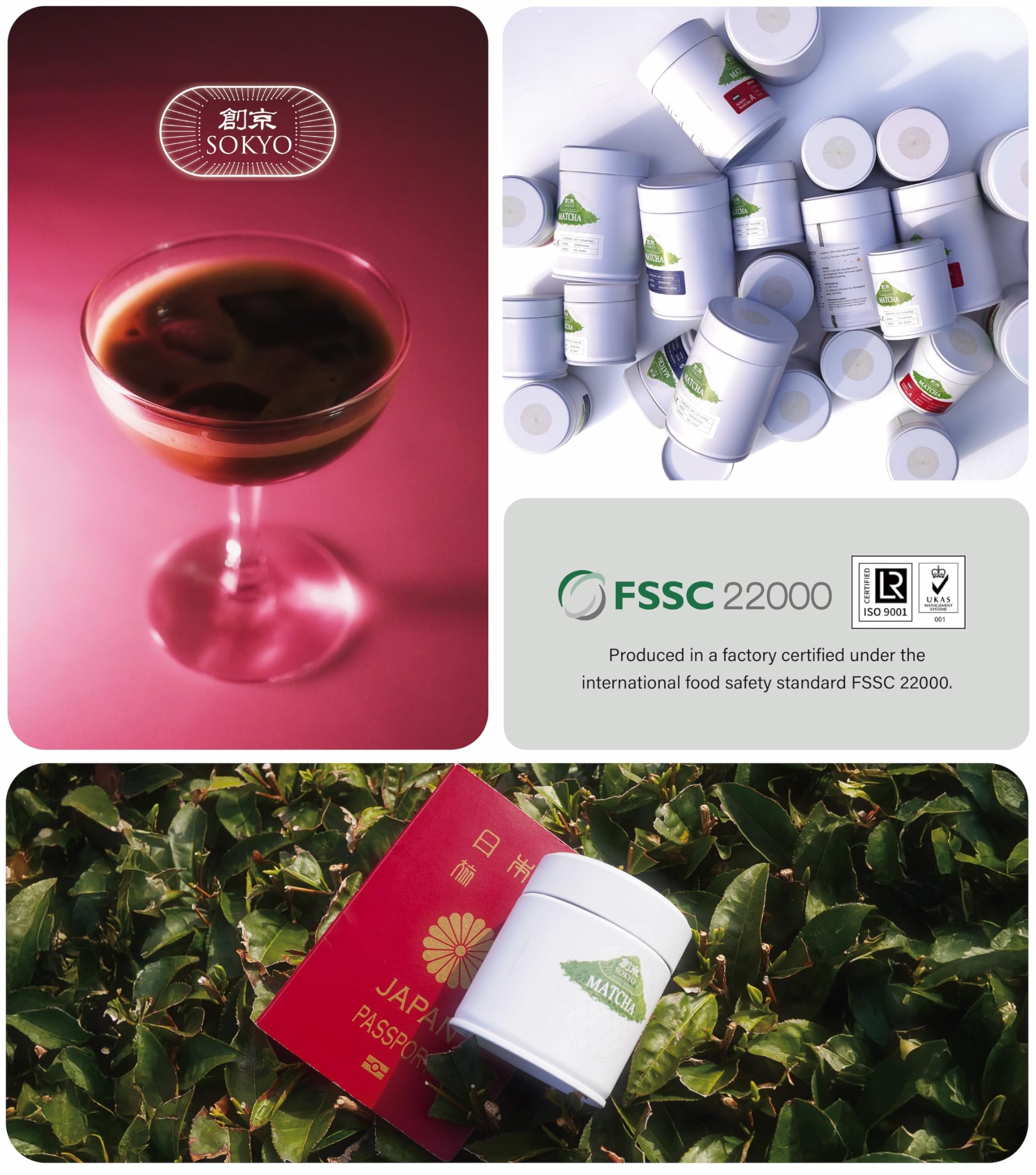 SOKYO ceremonial matcha powder series powdered green tea Japanese matcha 3 52oz 100g Mie Ceremonial K — view 5