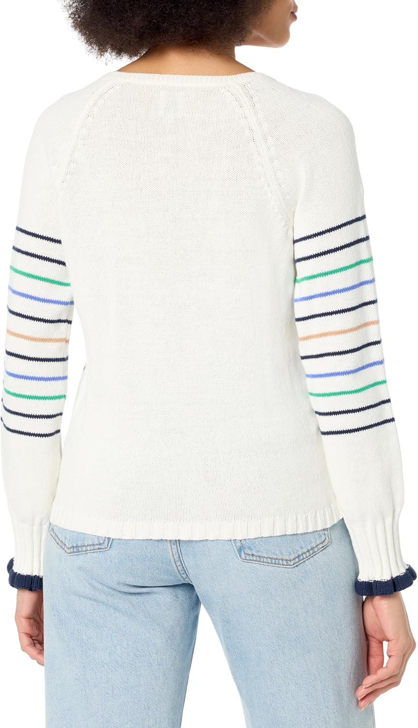 NIC+ZOE Women's Maritime Stripe Sweater