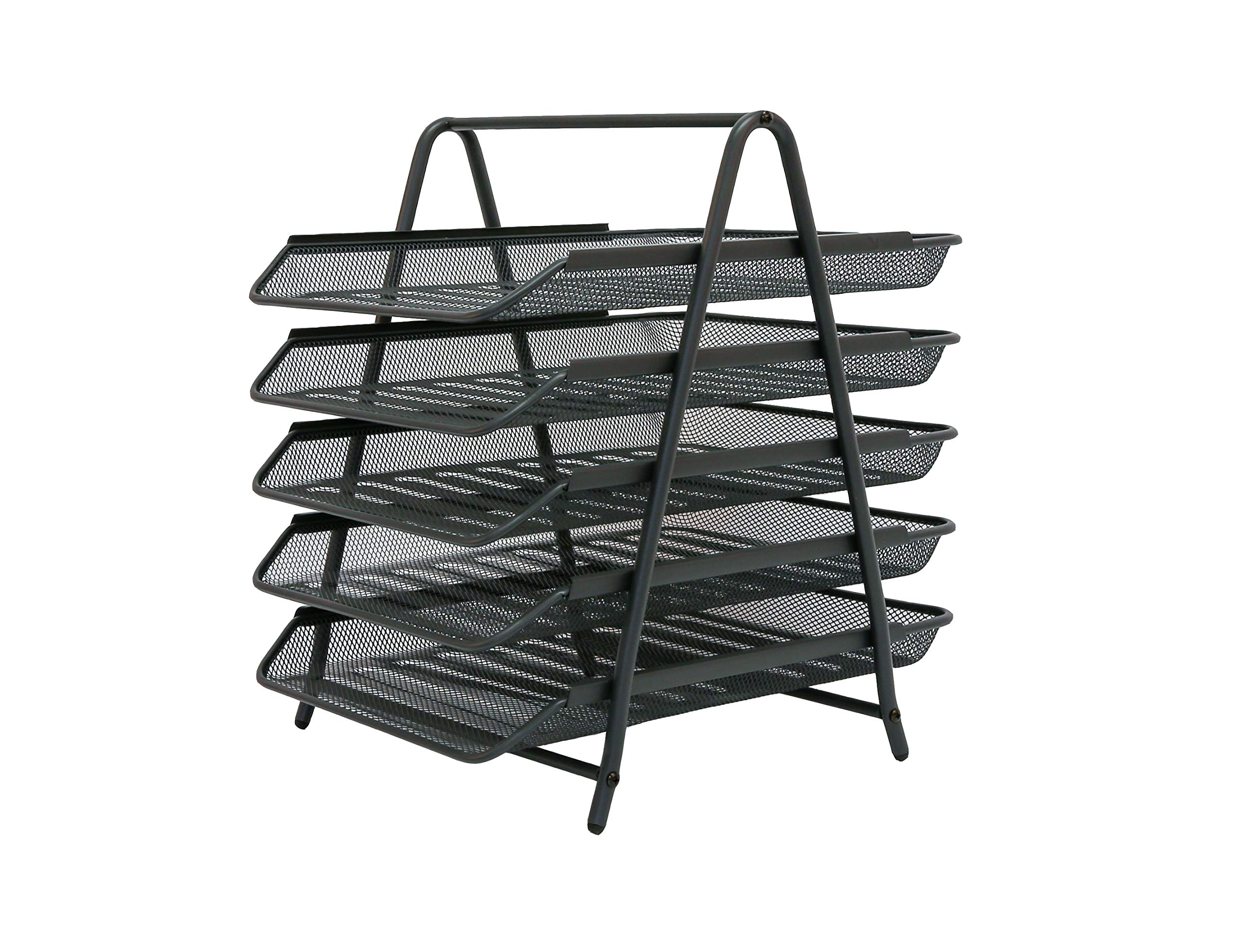 OSCO Mesh 5 Tier Tray - Graphite,5TT-GTE