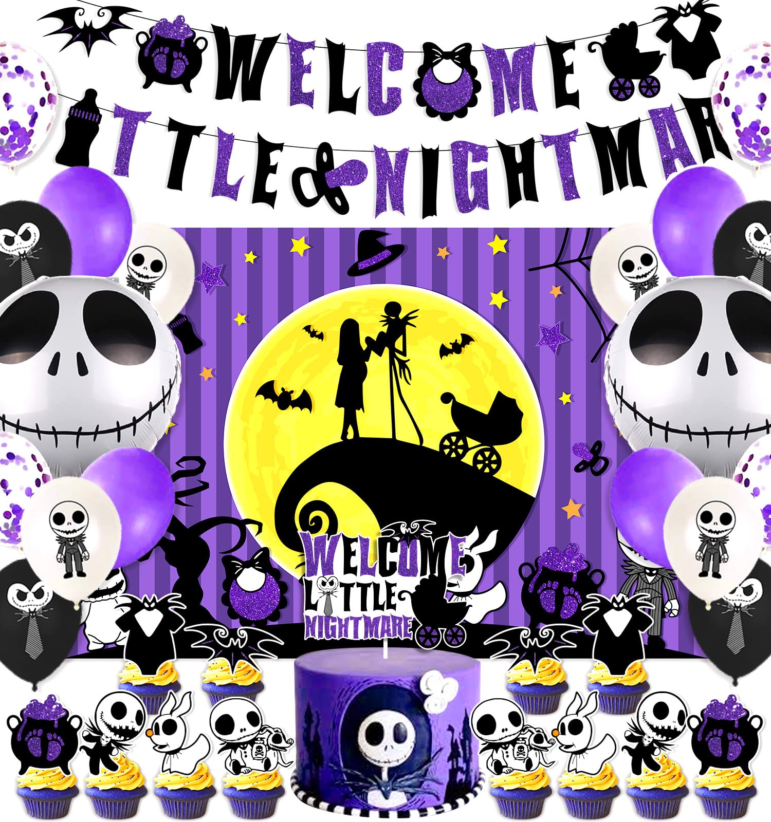 nightmare-before-christmas-party-decorations