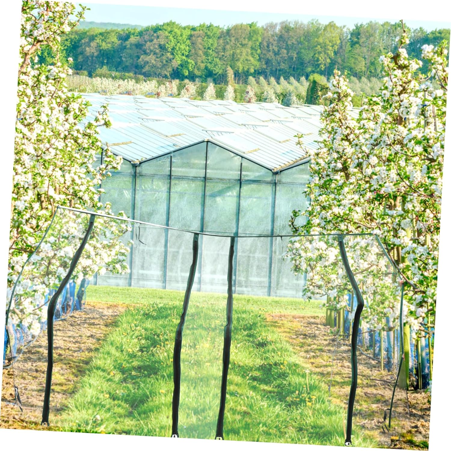 Mini Greenhouse Replacement Cover with Up Zipper Door Garden Shelter for Indoor and Outdoor Plants Weather Resistant Sunshade for Potted Flowers and Vegetables