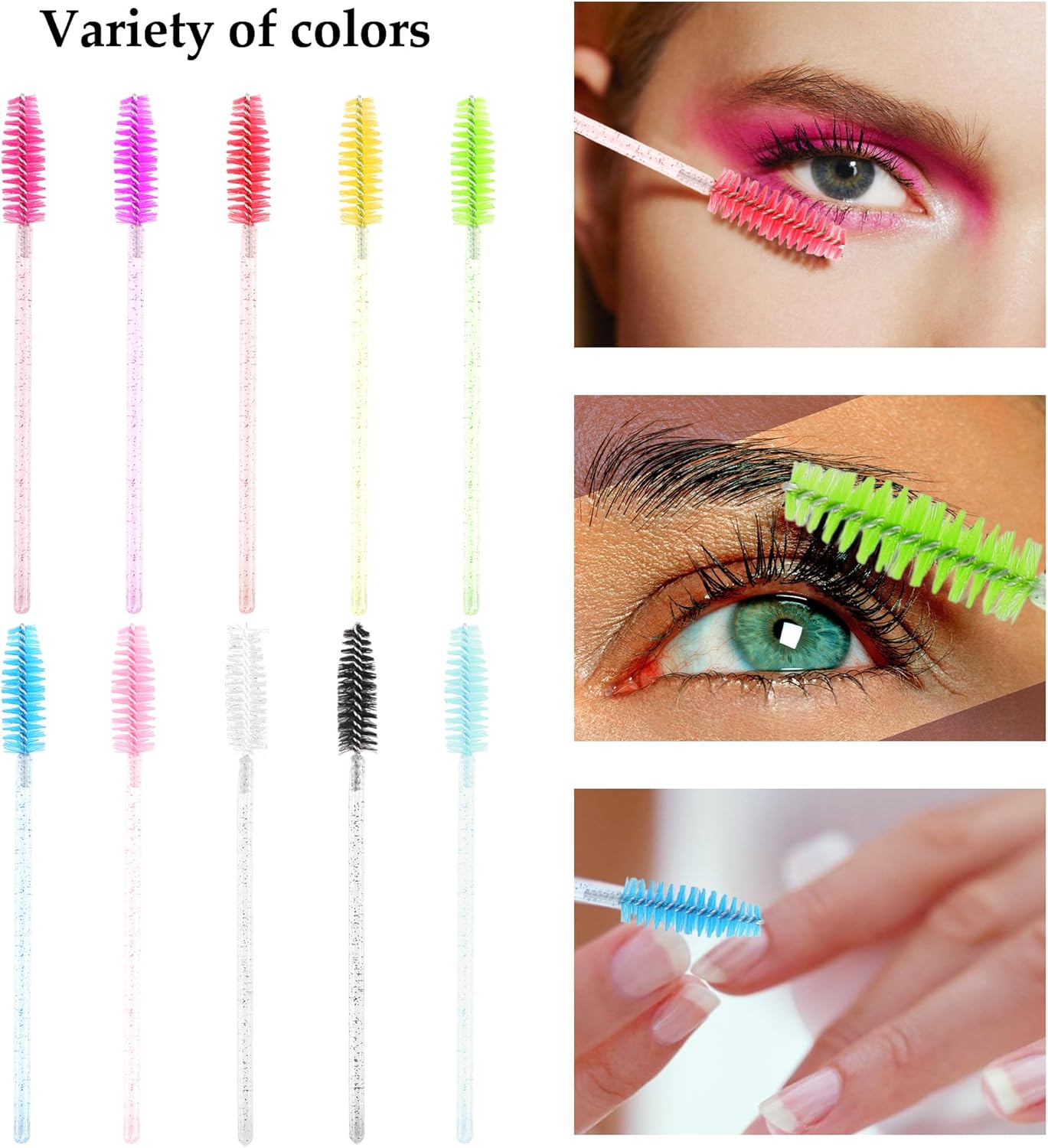 Eyebrow Brush Lash Spoolies for Eyelash Extenss Eyelash Brush b