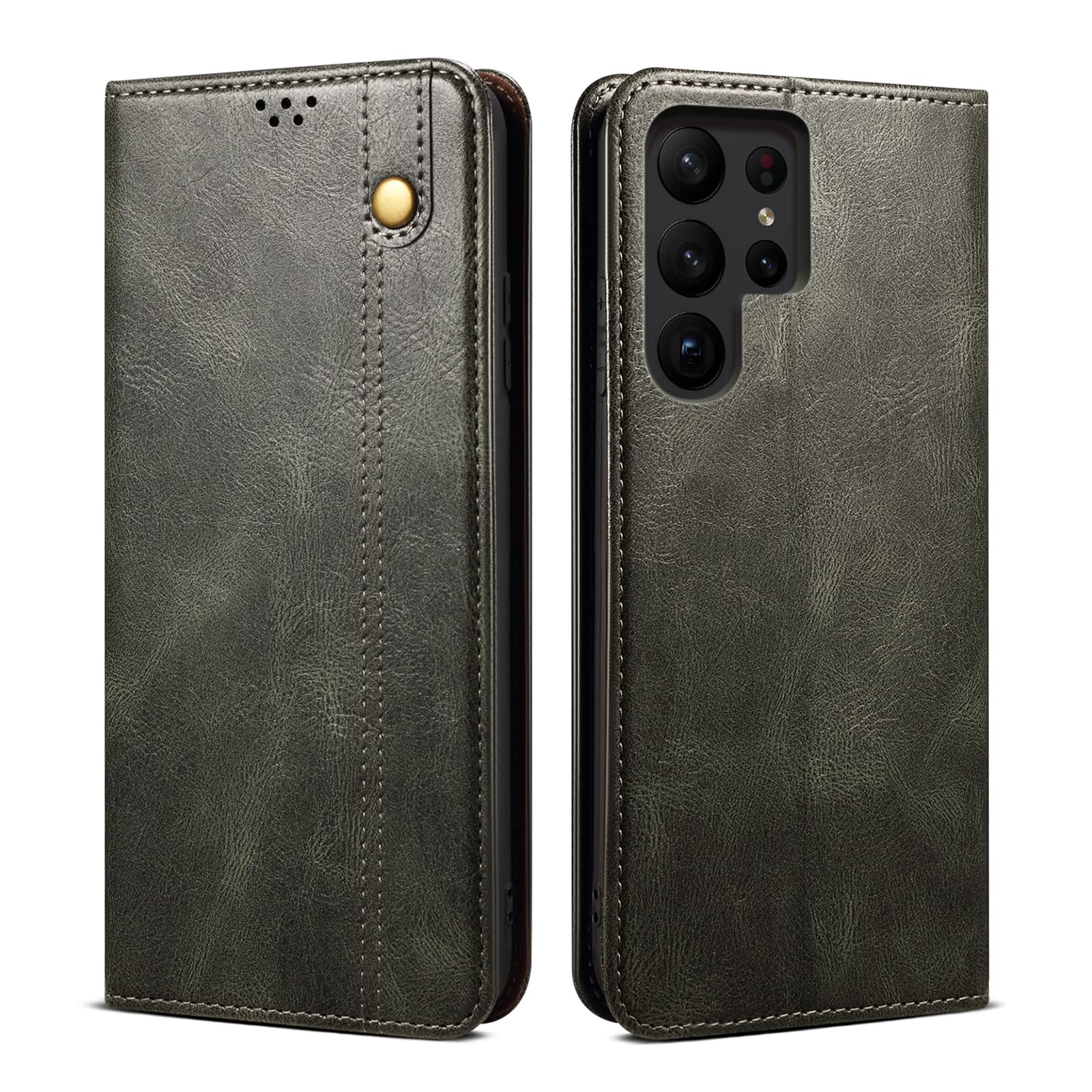 Sandstone Case for Samsung Galaxy S24 Ultra Genuine Quality Forest Green Leather Flip Cover with [Card Slots] [Magnetic Closure] [Durable Frame] (Forest Green) (B0CPPTJSG5) Amazon Price History, Amazon Price Tracker