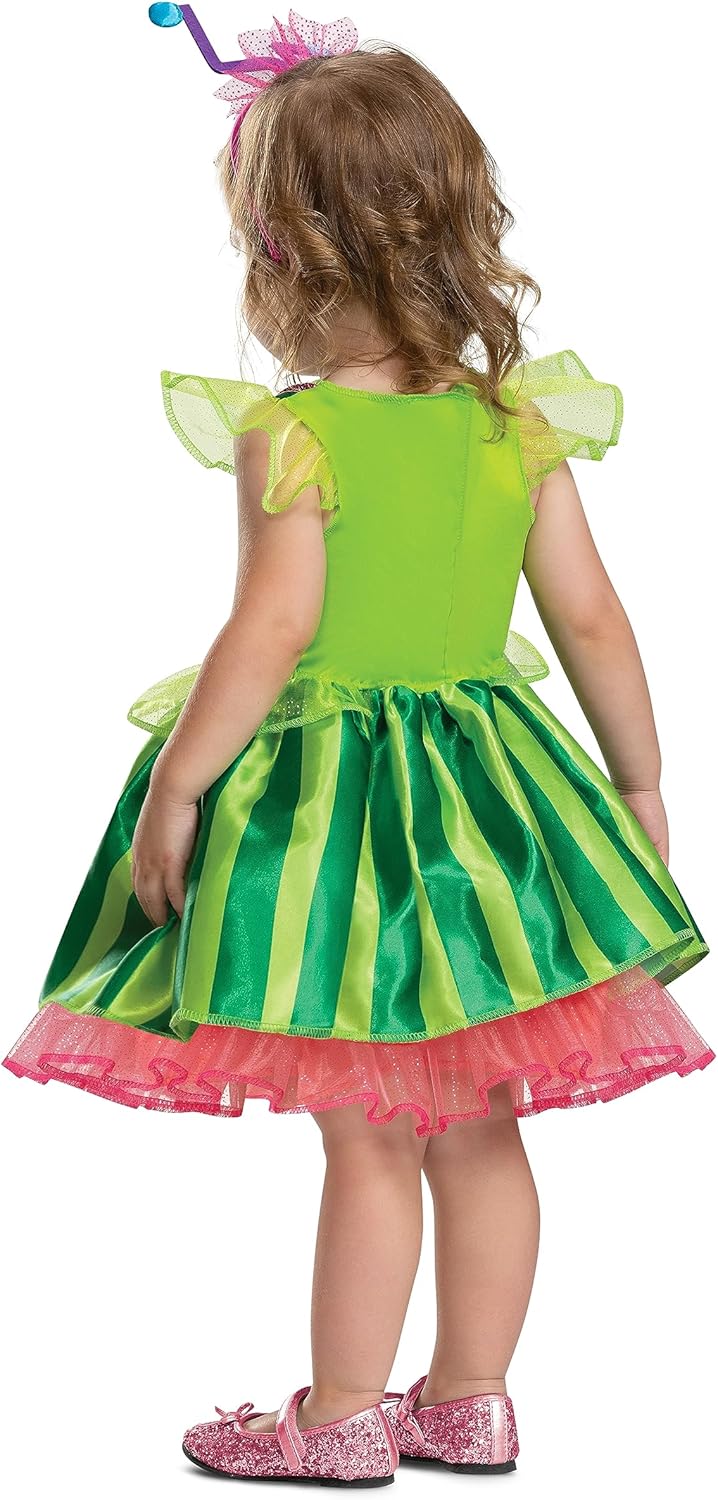 Disguise Cocomelon Toddler Dress, Official Cocomelon Costume Tutu Outfit for Kids, Toddler Size (3T-4T)