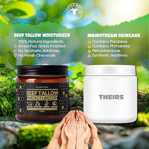 Miniatura 7 de Bálsamo de ternera para cara y cuerpo – Hidratante batido 100% alimentado con pasto con miel de manuka, aceite de almendras y aroma cítrico –