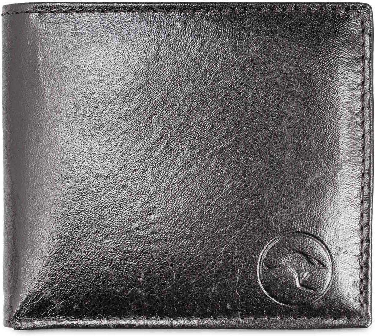 Kangaroo Leather Wallet RFID - 1 Fold
