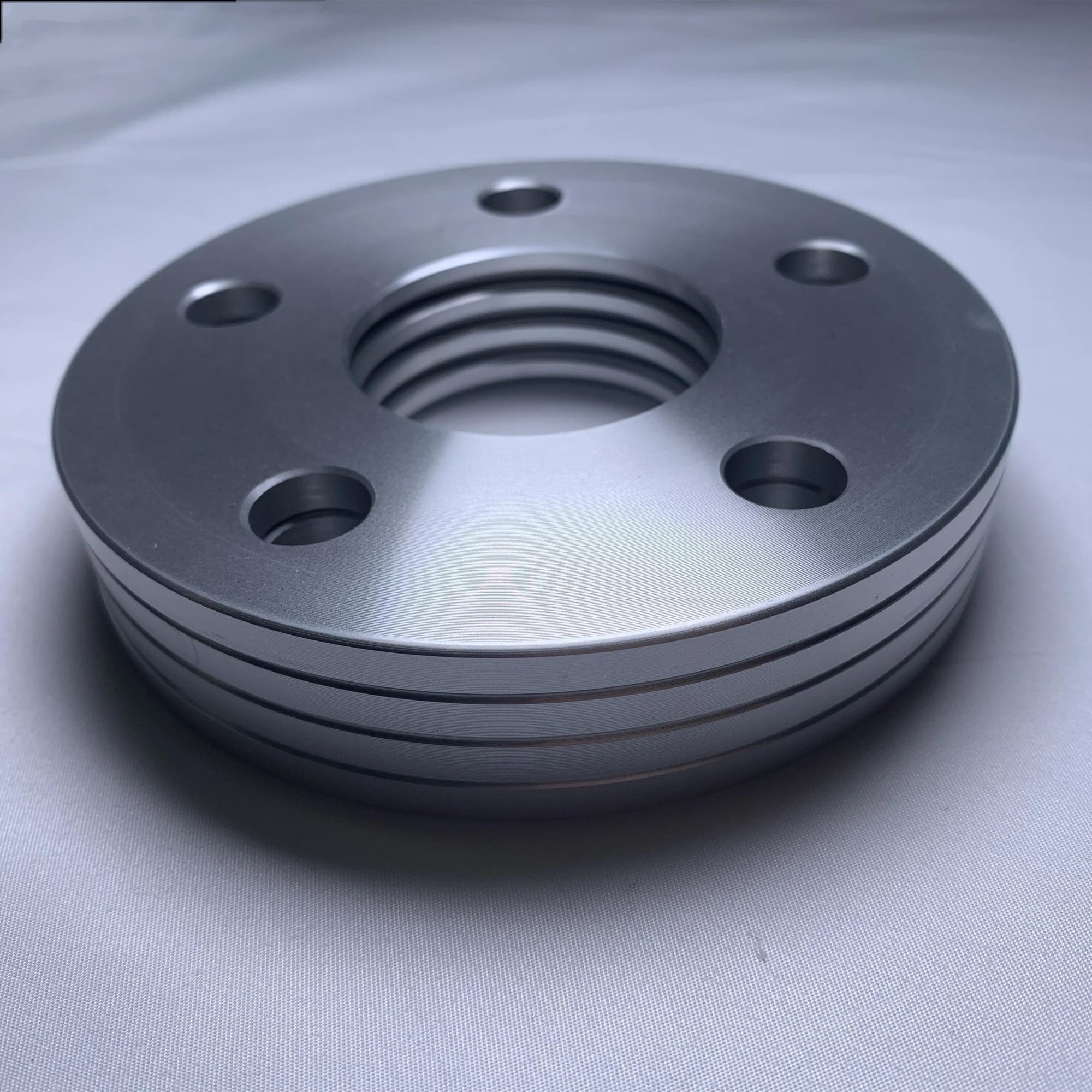 Ruedas Espaciador Kit Adaptadores Espaciadores Rueda 5mm PCD 5x100 Diámetro Central 54,1mm Junta Espaciado Coche Brida Rueda Cubo 2 Uds. Separadores