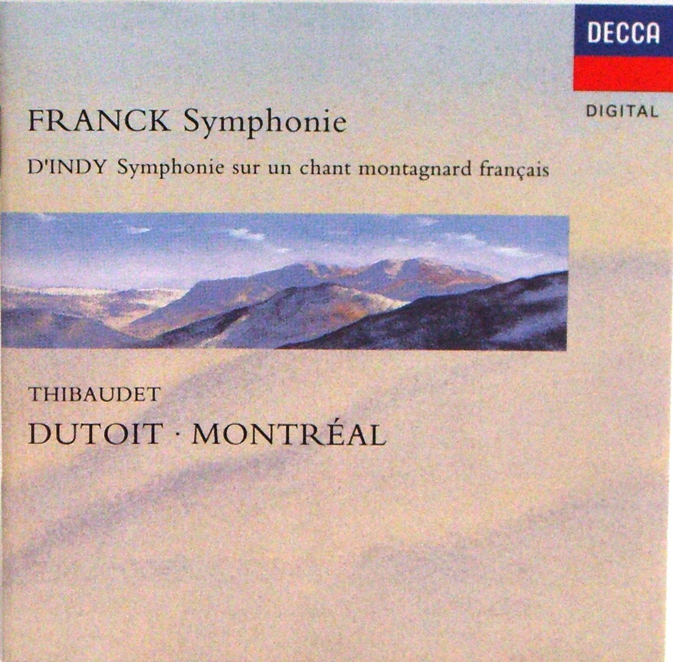 Franck: Symphonie; D'indy; Dut [Audio CD] Dutoit, Charles; Montreal Symphony Orchestra