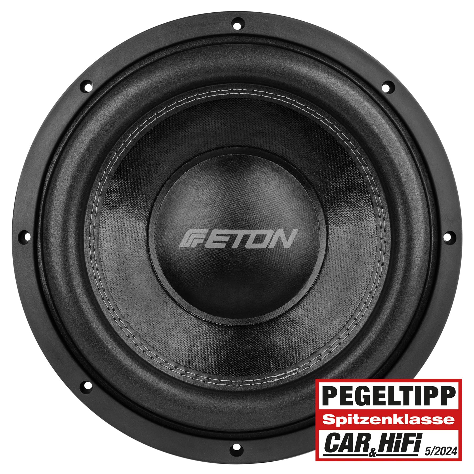 ETON MW 12 - Potente subwoofer da 30 cm/12 pollici, basso per auto, suono profondo altoparlante con magnete in ferrite, 2 x 2 ohm, 2 x 600 Watt, 1 pezzo