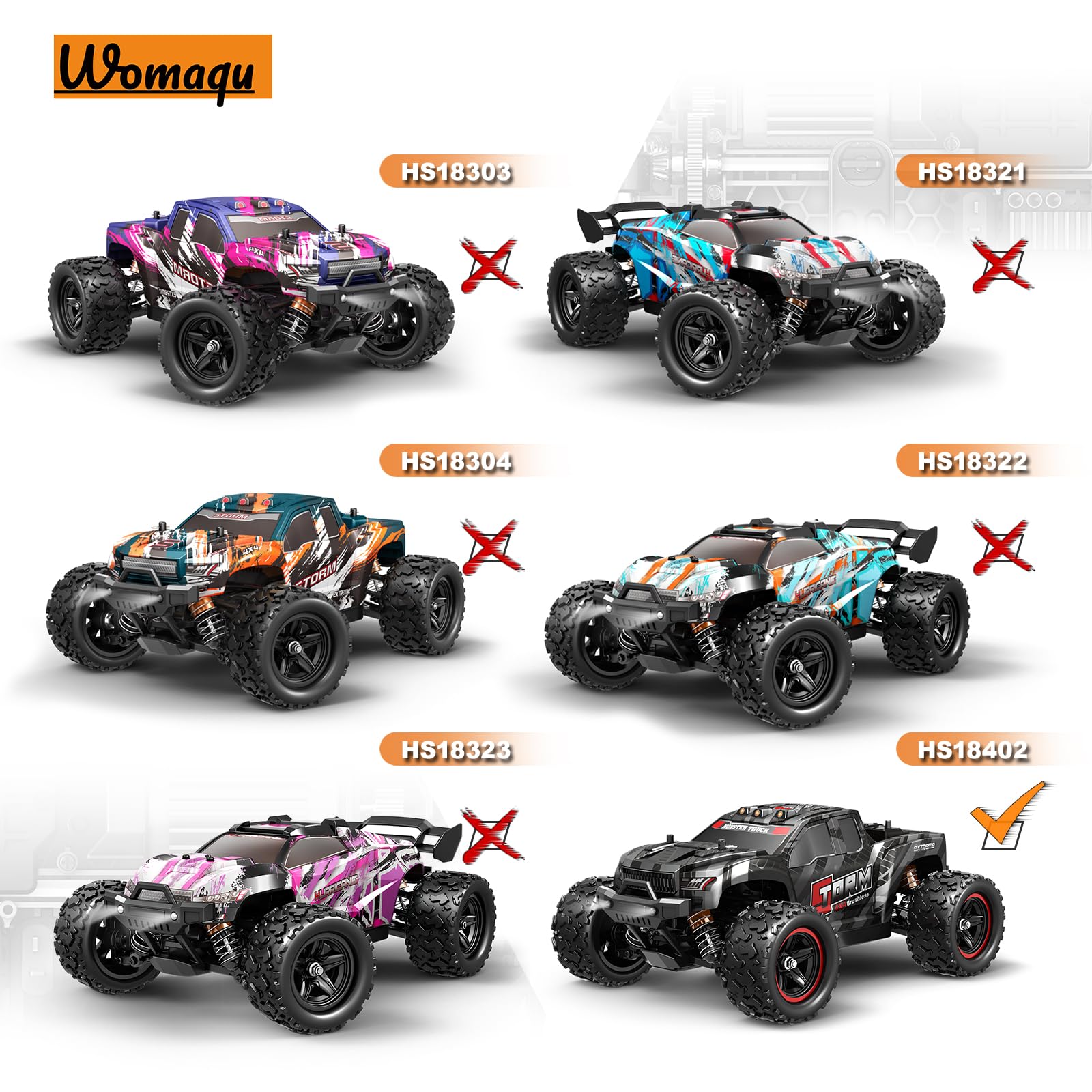 1/18 RC Car Accessories 3-Wire Digital servo, Repuestos RC-Servo para 18402