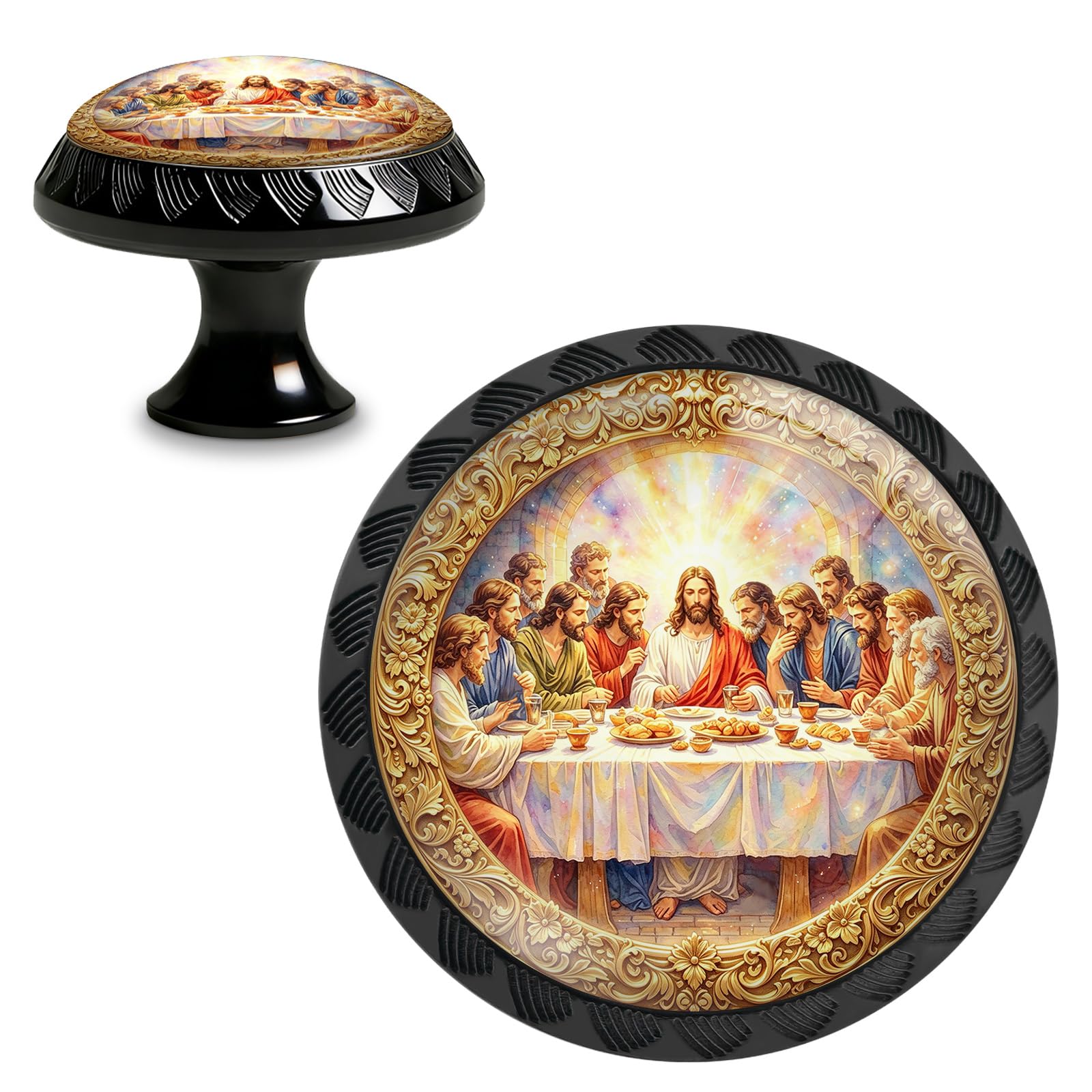 Boutons de placard ronds en acrylique Yiruhe pour remplacer vos poignées de meuble usées