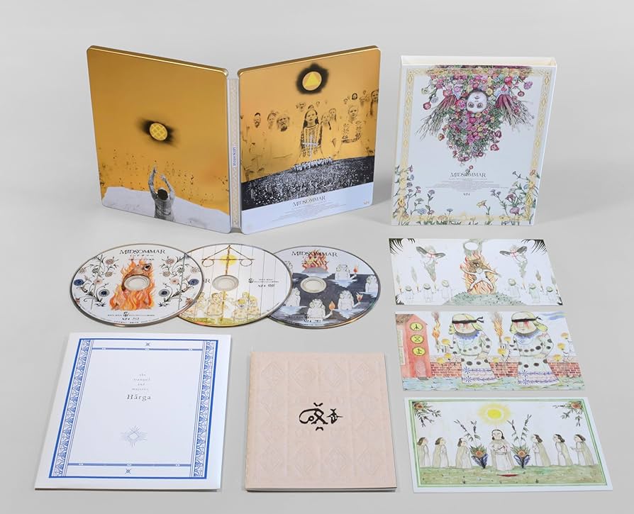 ミッドサマー　豪華版　スチールブック仕様（初回生産限定版）（４Ｋ　ＵＬＴＲＡ　ＨＤ＋Ｂｌｕ－ｒａｙ　Ｄｉｓｃ） Amazon.co.jp: ミッドサマー 豪華版3枚組(スチールブック仕様