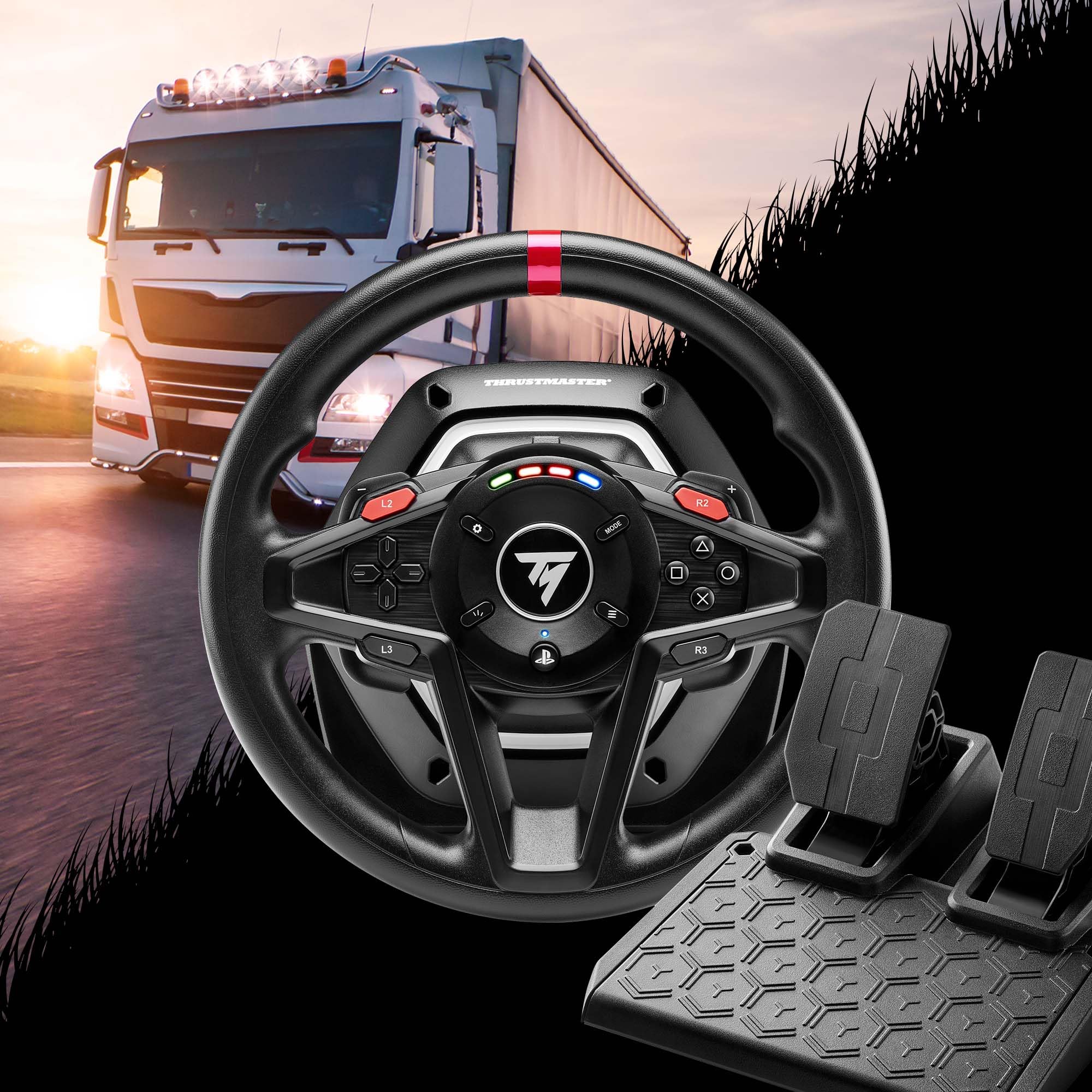 Thrustmaster T128 SimTask Pack, T128 - Accesorio para volante de carreras y kit de dirección para juegos de simulación (compatible con Playstation 5 y PC)