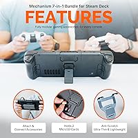 Vista 32 de Mechanism Allymate 7-in-1 Bundle ROG Ally Kickstand, Battery, SSD, USB-C Hub, VESA & Wall Mounting Kit Mount Anything to Your ROG Ally & It to