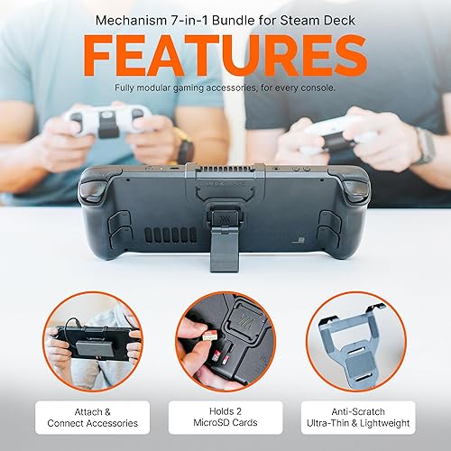 Miniatura 32 de Mechanism Allymate 7-in-1 Bundle ROG Ally Kickstand, Battery, SSD, USB-C Hub, VESA & Wall Mounting Kit Mount Anything to Your ROG Ally & It to